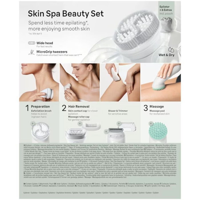 Braun Silk-épil 7 SkinSpa 7-081 Blanco